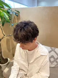 メンズ カット＋パーマ🧑🏻‍🦱🌀