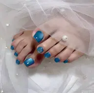 ミニモ限定💛フットネイル【ワンカラー】💚ミニモ割