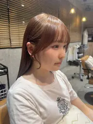 【湿度対策❣️】前髪矯正＋前髪顔まわりカット