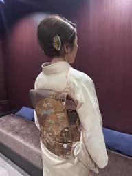 【お着物に合わせる品格】本格和髪・お着物向けヘアセット