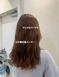 コテ巻き風パーマ🇰🇷🎀（スタイリストカット込）＋ トリートメント