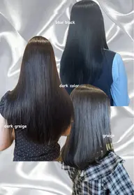 【⭐︎1番人気menu⭐︎】カット✂︎➕透明感カラー🫐🍒➕Aujua4️⃣stepトリートメント🫧