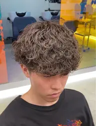 【パーマスタイル🌀】メンズカット💇➕メンズパーマ🧑🦱➕ケアパーマ✨ インスタのご予約で10%off◎