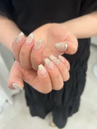 オフあり✨️チップ長さだし10本持ち込みデザイン🎀