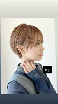 【カット無料‼️】柔らかく動く🌿ナチュラルショート✂️