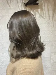 外国人風透明感"イルミナカラー＋カット"＋ケアトリートメント¥9200