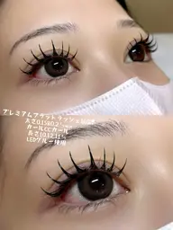 ⚡︎4/21​〜​24日限定⚡︎LEDグルー♡セーブルフラットラッシュ160本6000円会員様＋1000円