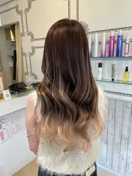 うる艶カラー+シールエクステ60本