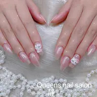 【チップジェル長さ出し】プチアート2本＋ワンカラー¥10980→¥7990