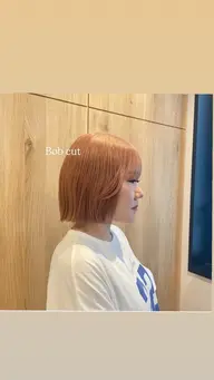 ブリーチありで憧れのハイトーンに!👩🏼💞ダブルカラー+アメイジアトリートメント(モデルメニュー)