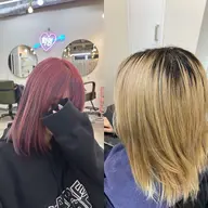 ブリーチリタッチ＆カラー＋選べるシャンプートリートメント🫧