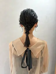 お出かけ、お呼ばれヘアセット