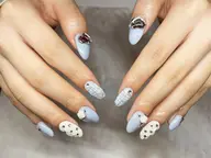 【ジェル】4本アートし放題☆オフ込み¥7480→¥6980