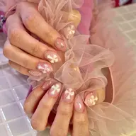 4月限定【Jr】新学期に💟U24持ち込みデザインsimple🤍オフ込み❤︎ パラジェル/フィルイン対応☁️ミニモ学割