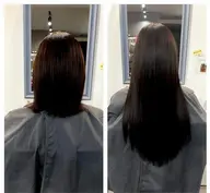 地域最安値💜早いもの勝ち💜モデル様募集高級人毛100%シールエクステ60本 期間限定!地毛カット、エクステカット込