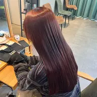 ダメージを抑えながらも明るい髪に！ブリーチなしダブルカラー☆。.:＊・゜