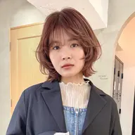 🌸人気NO.1🌸カット+イルミナカラー+超音波アイロン艶髪トリートメント