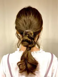 ヘアアレンジ☘️お出かけ前に可愛いのお手伝いさせてください🐥