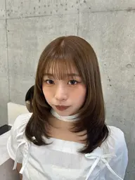 🫧カット+ブリーチなしダブルカラー🫧