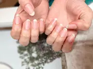 ジェルネイルオフ（数本のストーン付、ハードジェルの方）