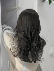 似合わせカット＋艶透明感カラー