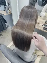 【おすすめ美髪メニュー⭐️】極上に柔らかい髪質改善ストレート✨＋トリートメント💧✨  #金沢 #縮毛矯正