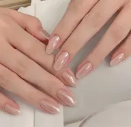 【オフ無料】 🪻オーロラ/ミラーネイル（ベース色あり）✨