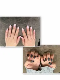 ハンドオフあり　ワンカラーorラメグラ