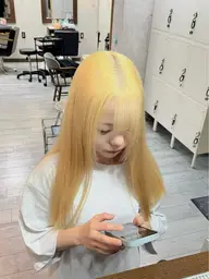 【ケア剤入り✨️】ブリーチカラー＋リペアトリートメント＋sb込み🐼☁️