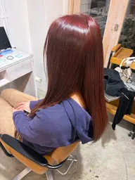 ♥リピ様♥  ワンカラー➕ヘッドスパ5分💆‍♀️💛  ̖́-