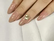 【オフなしの方】ワンカラー・グラデ・ラメ＋お好きなビジュー２個♪オフ込