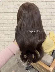 🎀新規限定🎀ヘアカラー ロング料金なしカット+カラー+オージュアトリートメント★¥9900【川越店】