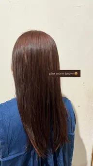 透明感カラー✖️カシミヤ4ステップトリートメント