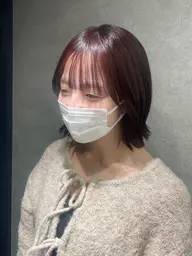 【レディース限定】全体カット＋カラー＋aujuaトリートメント付き◎