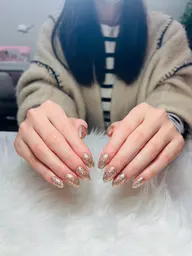 [ハンドネイル]フラッシュorラメネイル