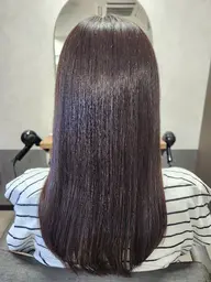 【魔法のバブルmarbb🫧付】カット+顔回り縮毛矯正+ケアプロ超音波トリートメント