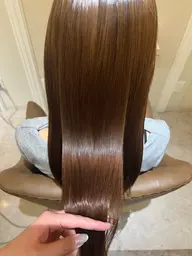 カット+縮毛矯正+リタッチカラー