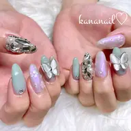 🎀ミディアムコース🎀＋スカルプ10本💅（長さ5㎜​〜​1㎝前後まで）／ジェルオフ込み／デザインの目安をご確認下さい