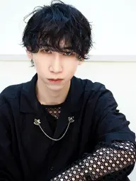 メンズカット+パーマ+ヘッドスパ