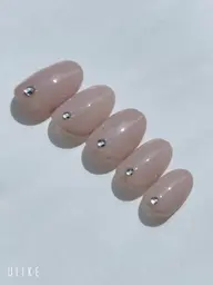 ワンカラージェルネイル2色までOK(オフ無し)