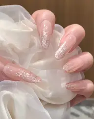 ラメ／マグネットグラデーション➕チップ長さだし