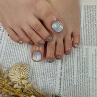 👣フットネイル👣（オフ無）90分やり放題
