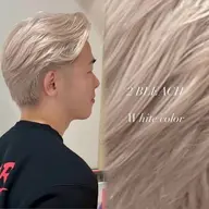【👑ダメージレスハイトーン👑】ケアブリーチ+カラー＋ツヤトリートメント