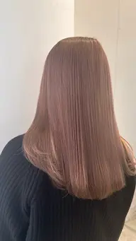 カット+ファイバープレックスブリーチ+透明感カラー🩰🪷