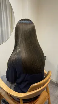 🦋髪質改善水素トリートメント(超音波アイロン付き)