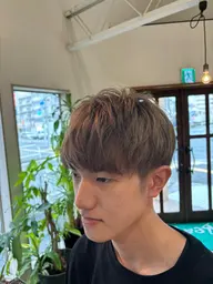 【男性限定】【ミニモ限定価格】 カット＋ブリーチカラー