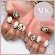 【20時以降】ジェル🩵牡蠣ネイル🦪💅(オフ込)