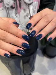 爪に優しいパラジェルネイル✧*｡【ワンカラー🩵】