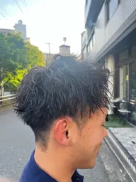 ✂️メンズカット＋ツイストスパイラルパーマ⚡️