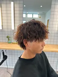 ⭐️人気No.1【メンズカット＋パーマ】